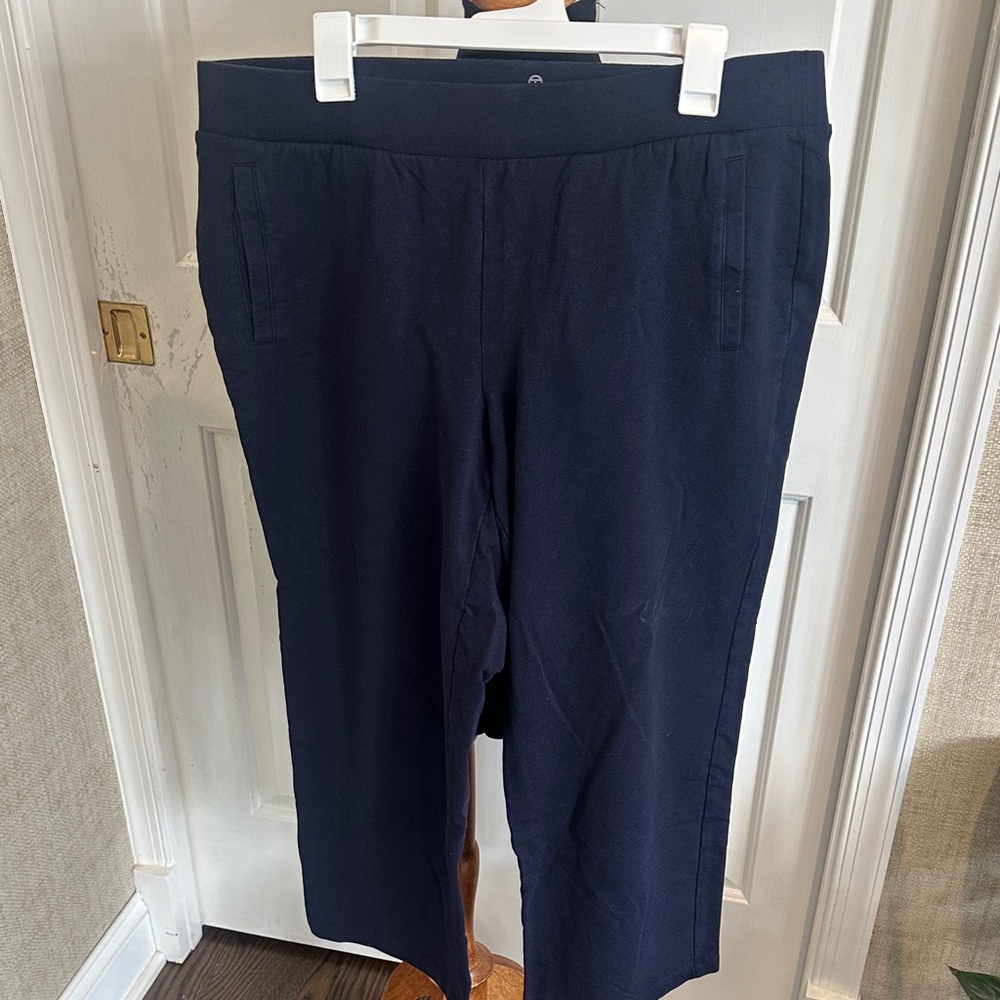 Talbots Black Relaxed Fit Pants